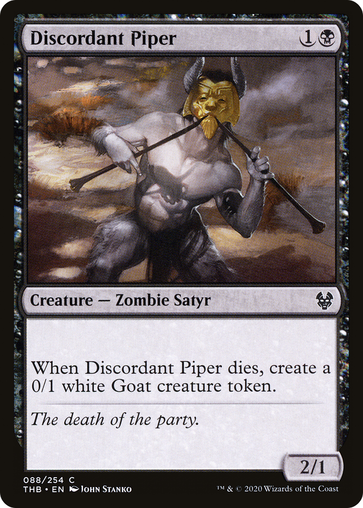 Discordant Piper (THB-088) [Theros Beyond Death]