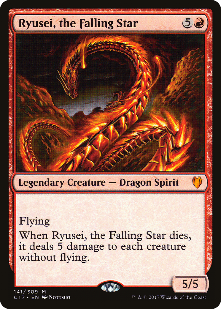 Ryusei, the Falling Star (C17-141) [Commander 2017]
