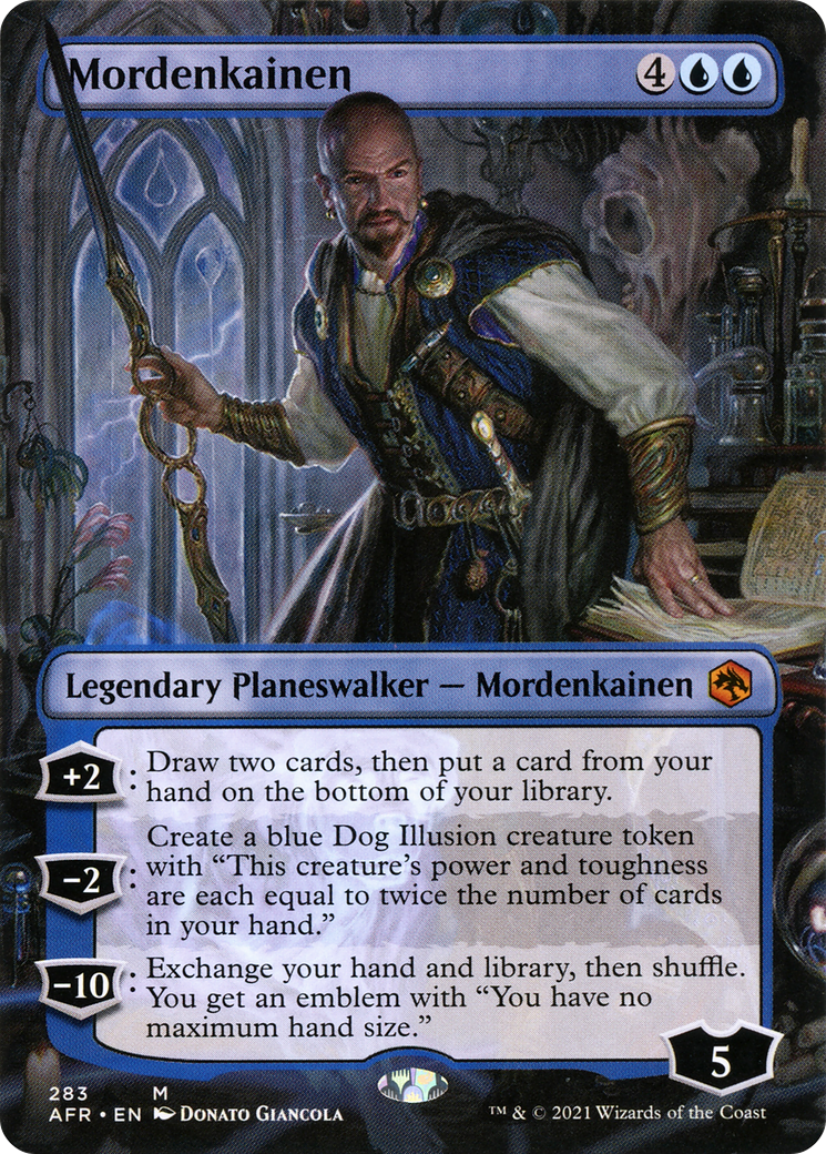 Mordenkainen (Borderless) (AFR-283) [Adventures in the Forgotten Realms] Foil