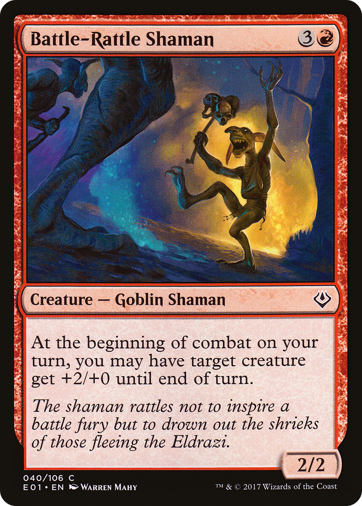 Battle-Rattle Shaman (AC2-040) [Archenemy: Nicol Bolas]