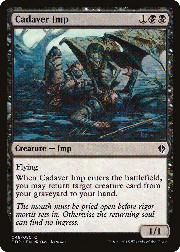 Cadaver Imp (DDP-048) [Duel Decks: Zendikar vs. Eldrazi]