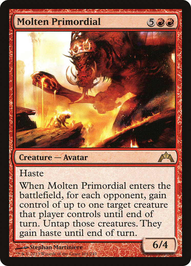 Molten Primordial (GTC-101) [Gatecrash]