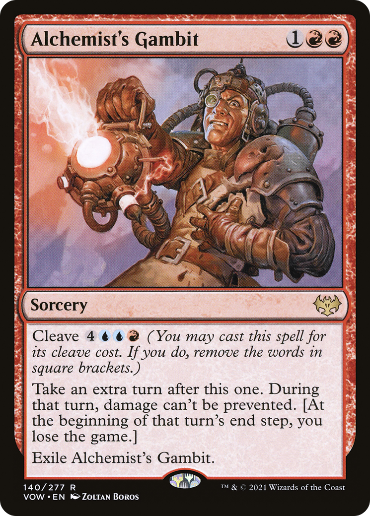 Alchemist's Gambit (VOW-140) [Innistrad: Crimson Vow] Foil
