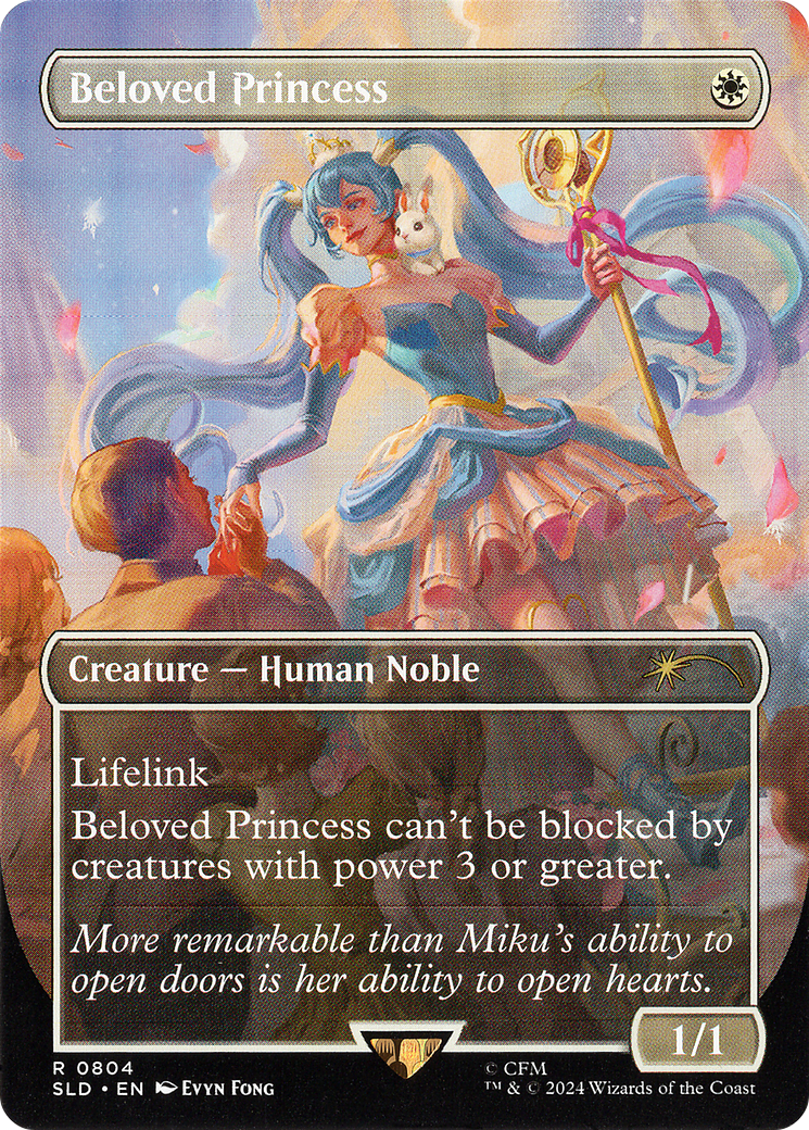 Beloved Princess (SLD-804) (Borderless) [Secret Lair Drop]
