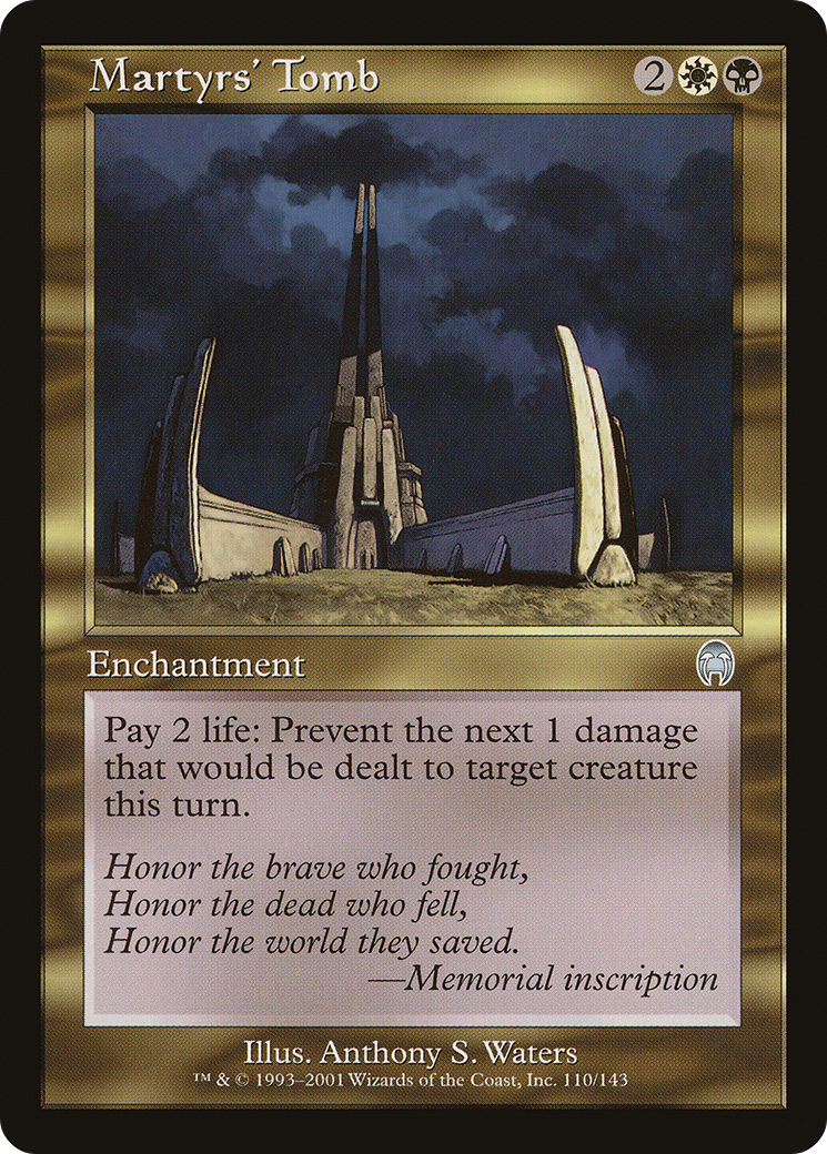 Martyrs' Tomb (APC-110) [Apocalypse]