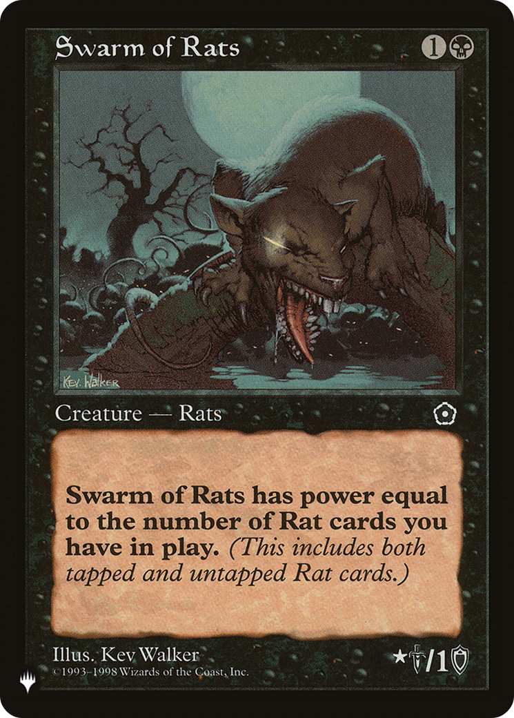 Swarm of Rats (LIST-P02-89) [The List]