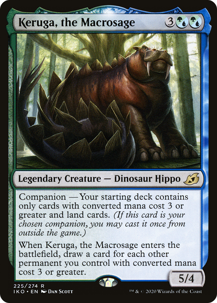 Keruga, the Macrosage (IKO-225) [Ikoria: Lair of Behemoths] Foil