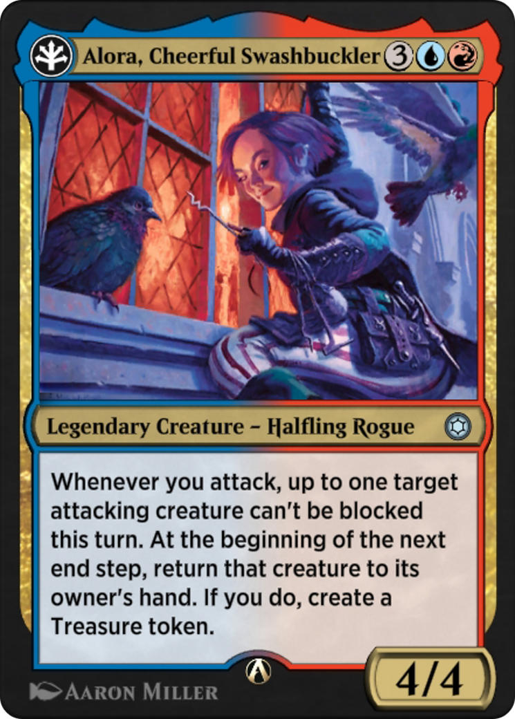 Alora, Cheerful Swashbuckler (HBG-05R) [Alchemy Horizons: Baldur's Gate]