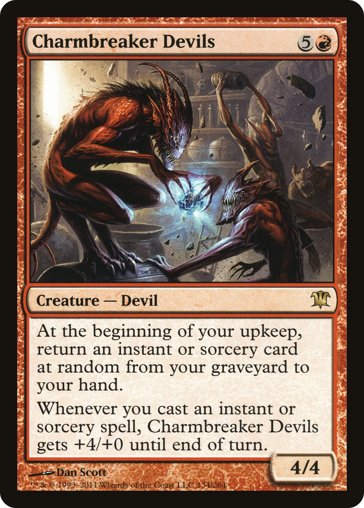 Charmbreaker Devils (ISD-134) [Innistrad] Foil