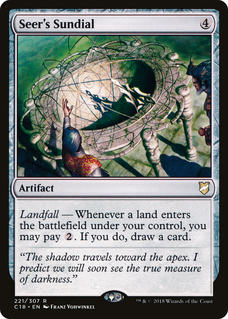 Seer's Sundial (C18-221) [Commander 2018]