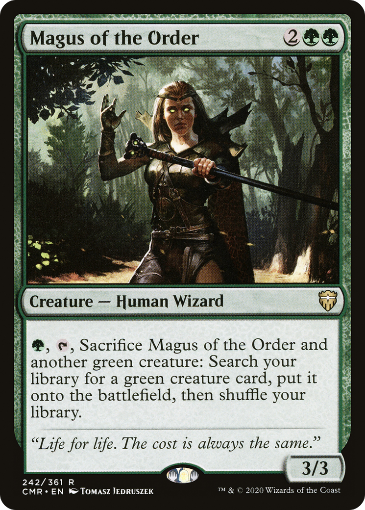 Magus of the Order (CMR-242) [Commander Legends]