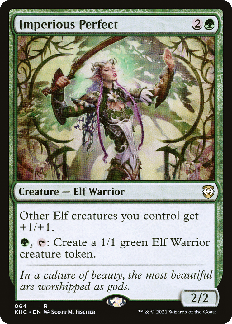 Imperious Perfect (KHC-064) [Kaldheim Commander]
