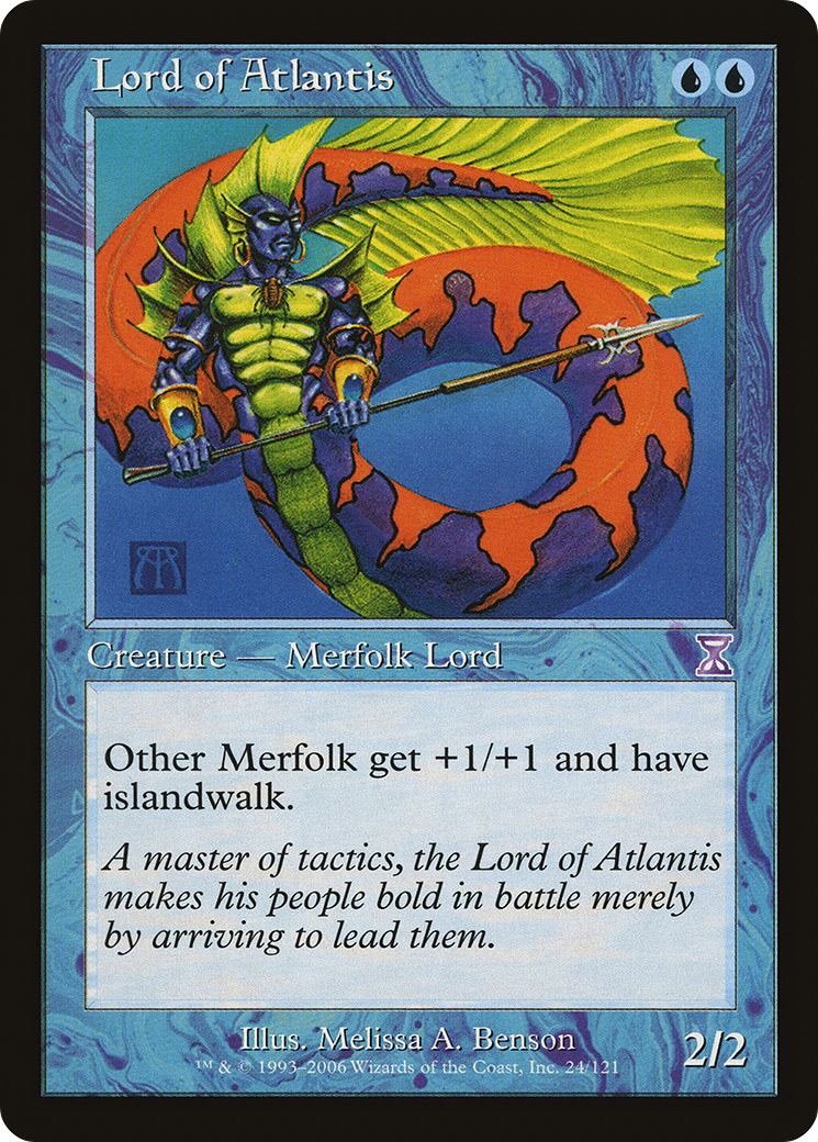 Lord of Atlantis (TSB-024) [Time Spiral Timeshifted] Foil