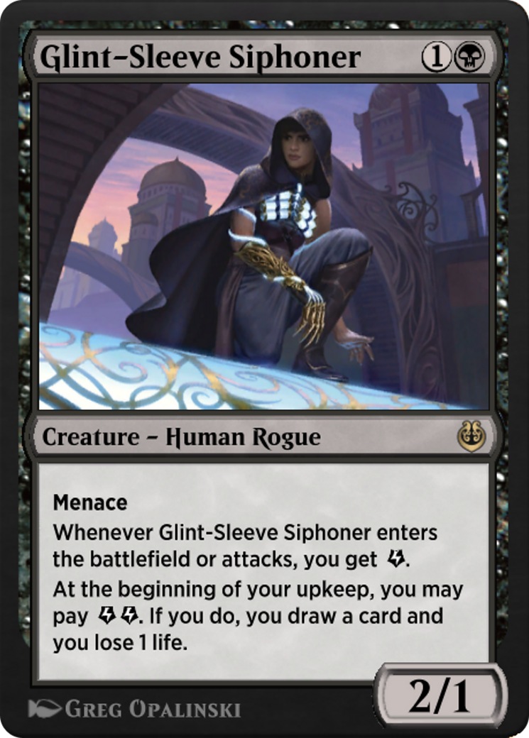 Glint-Sleeve Siphoner (KLR-092) [Kaladesh Remastered]