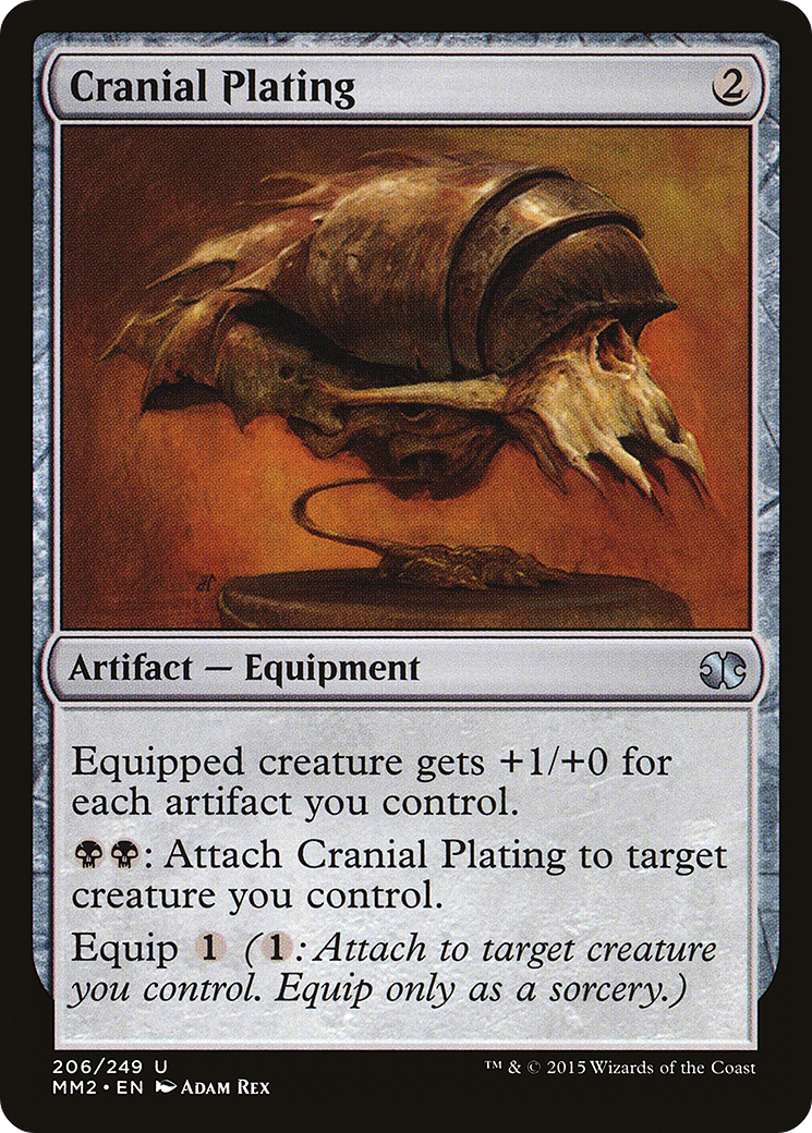 Cranial Plating (MM2-206) [Modern Masters 2015]