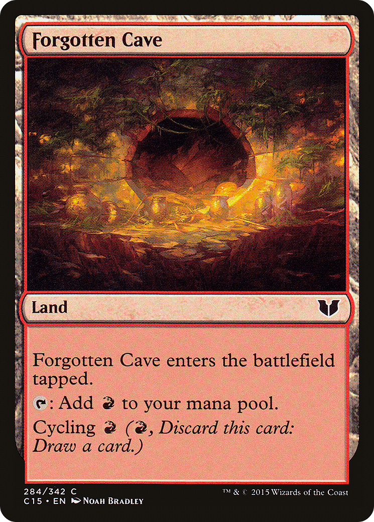 Forgotten Cave (C15-284) [Commander 2015]