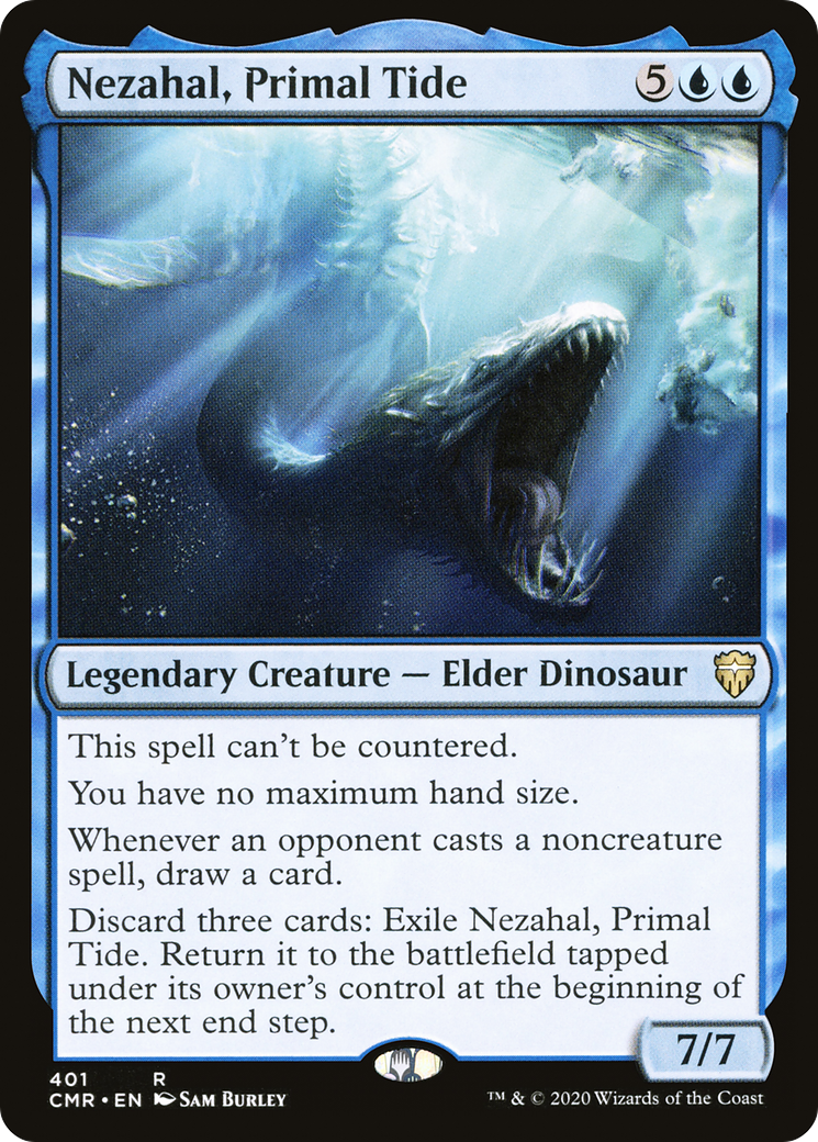 Nezahal, Primal Tide (CMR-401) [Commander Legends]