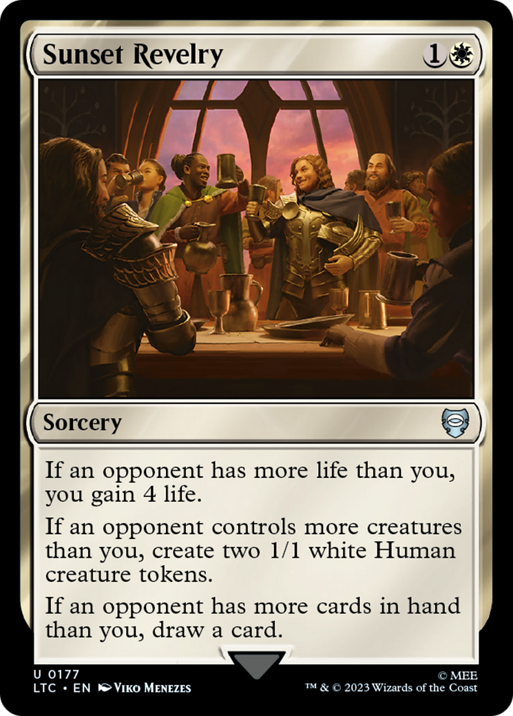 Sunset Revelry (LTC-177) [Tales of Middle-earth Commander]
