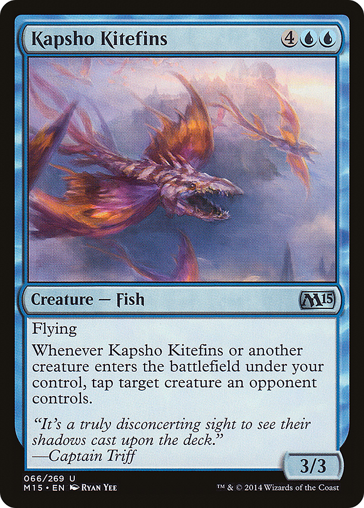 Kapsho Kitefins (M15-066) [Magic 2015]