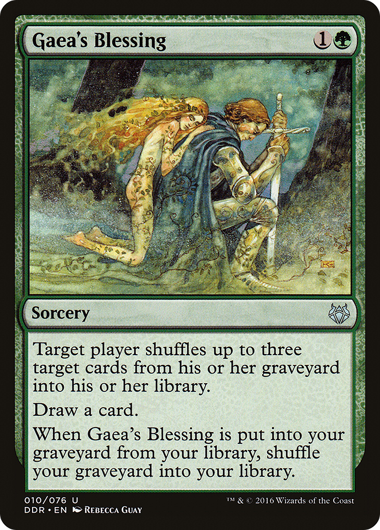 Gaea's Blessing (DDR-010) [Duel Decks: Nissa vs. Ob Nixilis]