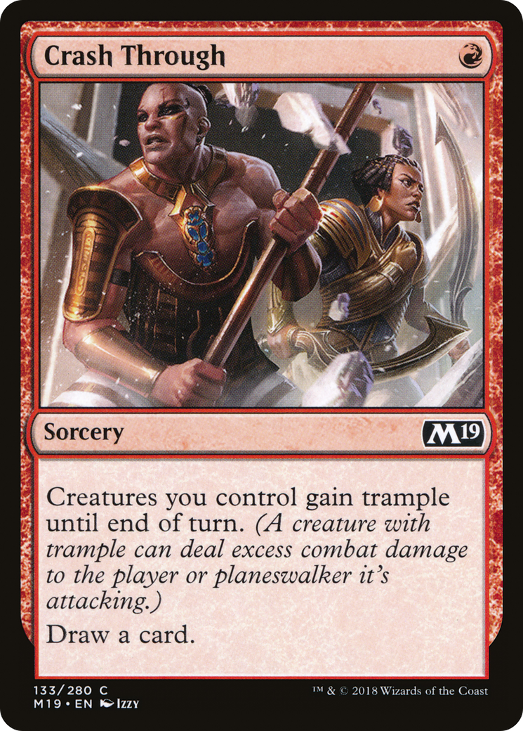 Crash Through (M19-133) [Core Set 2019]