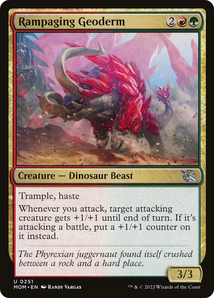 Rampaging Geoderm (MOM-251) [March of the Machine]