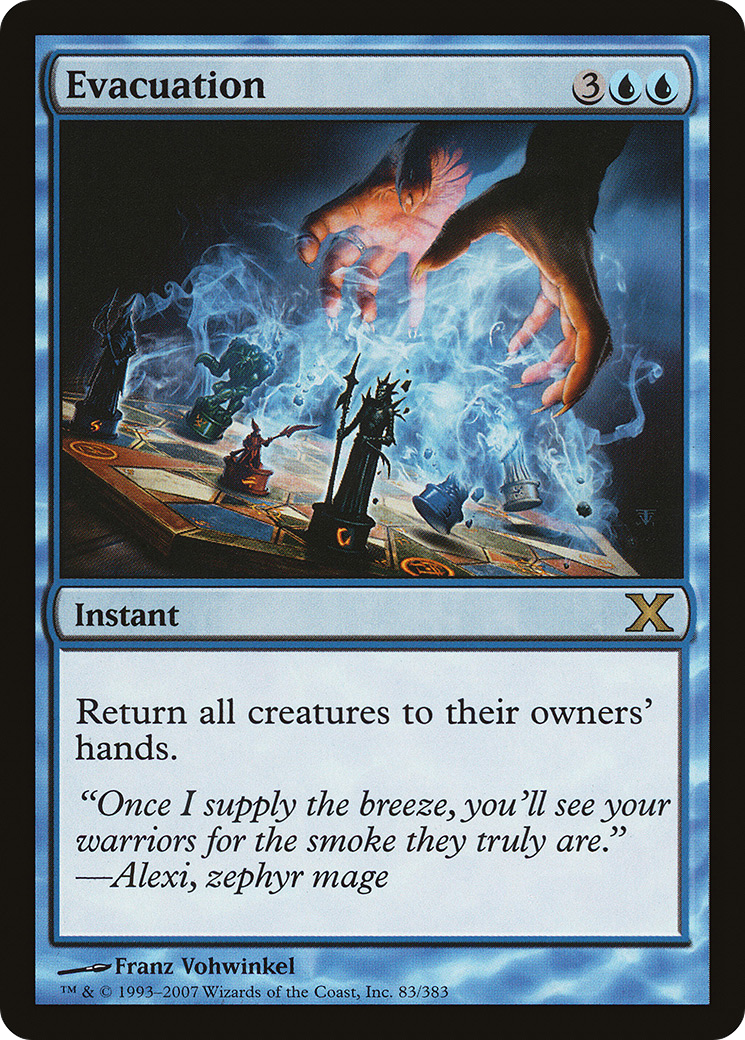 Evacuation (10E-083) [Tenth Edition] Foil