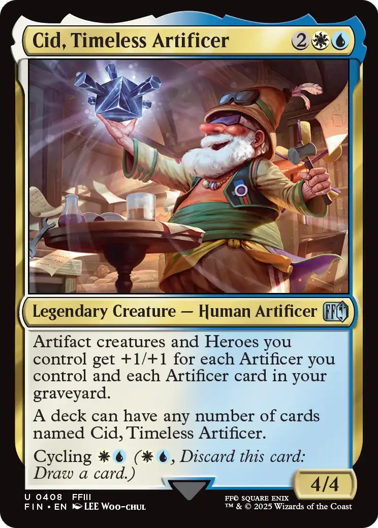Cid, Timeless Artificer (FIN-408) [FINAL FANTASY]