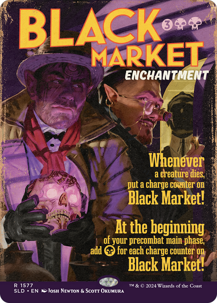 Black Market (SLD-1577) (Borderless) [Secret Lair Drop]