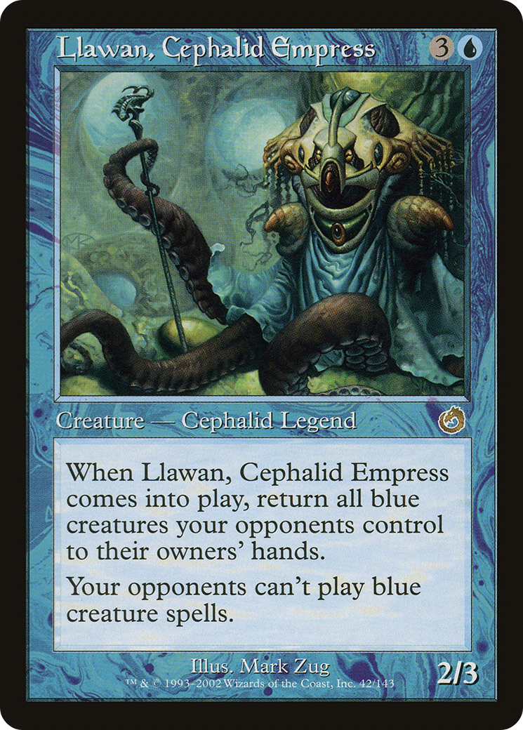 Llawan, Cephalid Empress (TOR-042) [Torment] Foil