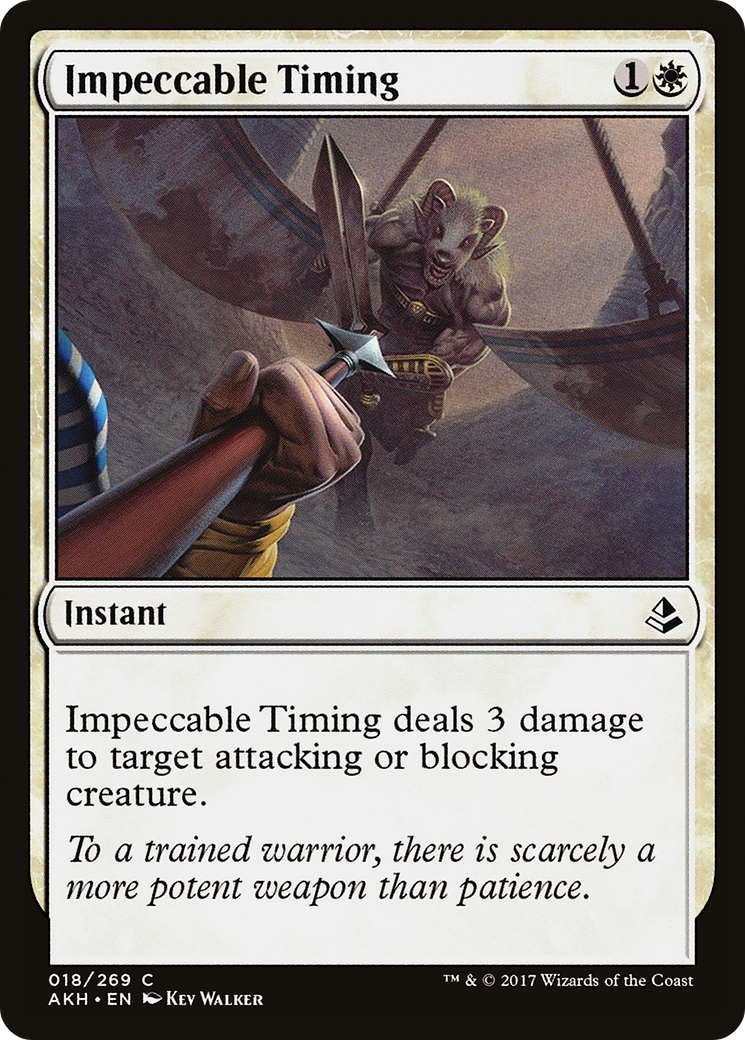 Impeccable Timing (AKH-018) [Amonkhet] Foil