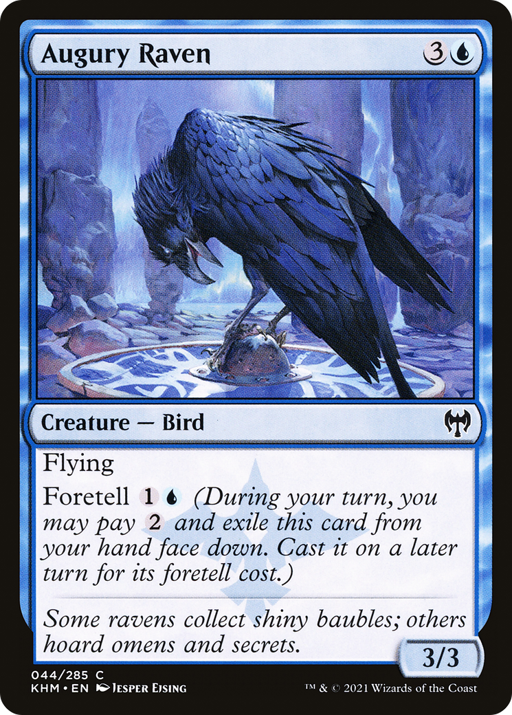 Augury Raven (KHM-044) [Kaldheim]
