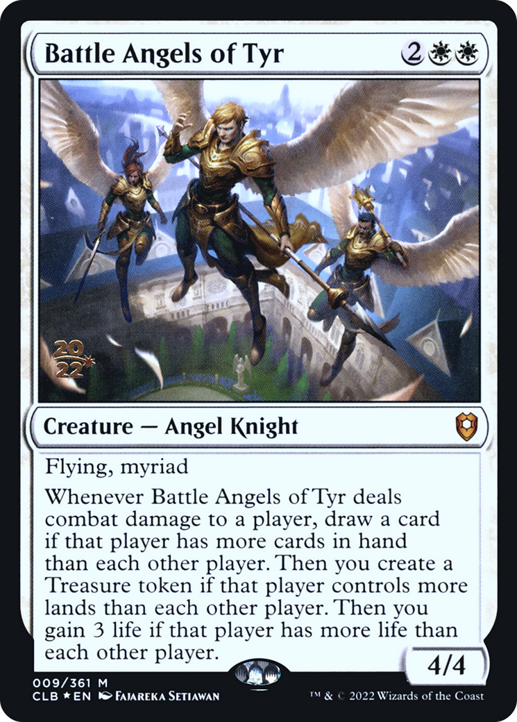 Battle Angels of Tyr (PRE-009) [Battle for Baldur's Gate Promos] Foil