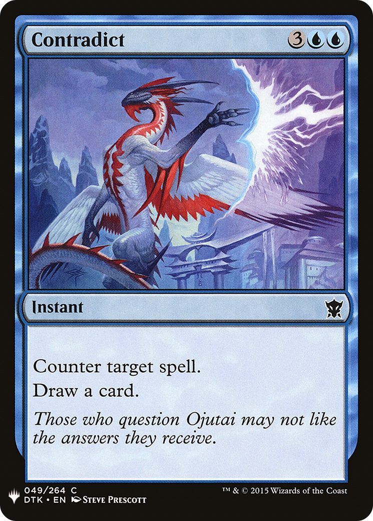 Contradict (LIST-DTK-49) [The List]