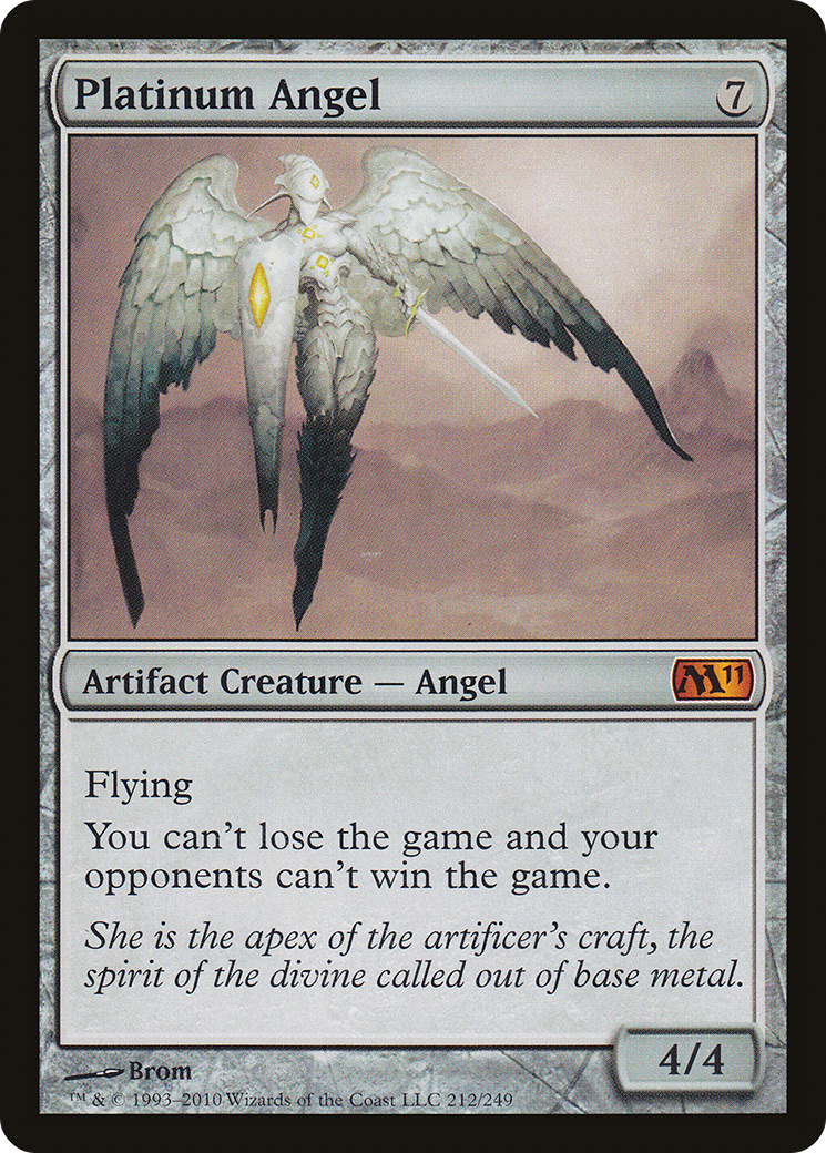 Platinum Angel (M11-212) [Magic 2011] Foil