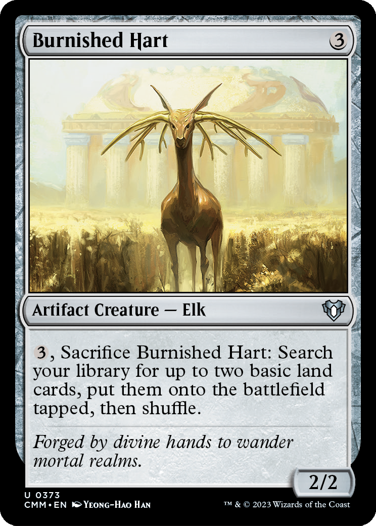 Burnished Hart (CMM-373) [Commander Masters] Foil