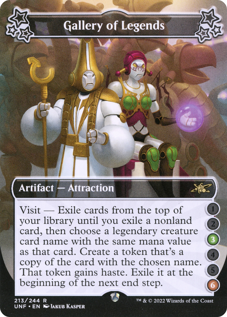 Gallery of Legends (3-6) (UNF-213) [Unfinity]