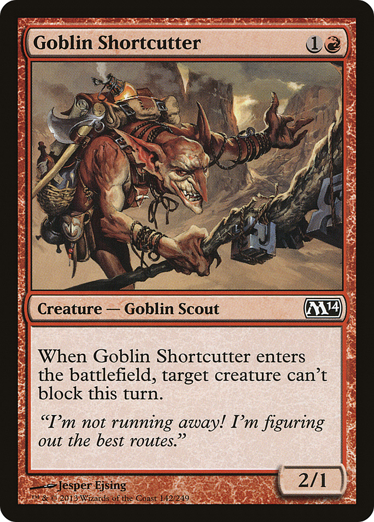 Goblin Shortcutter (M14-142) [Magic 2014]