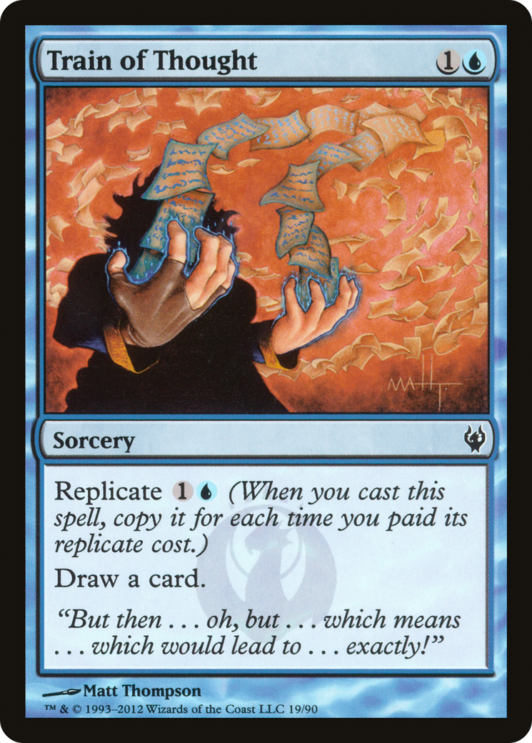 Train of Thought (DDJ-019) [Duel Decks: Izzet vs. Golgari]