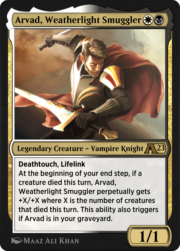 Arvad, Weatherlight Smuggler (YDMU-020) [Alchemy: Dominaria]