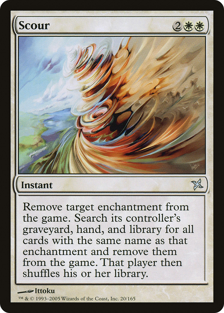 Scour (BOK-020) [Betrayers of Kamigawa]