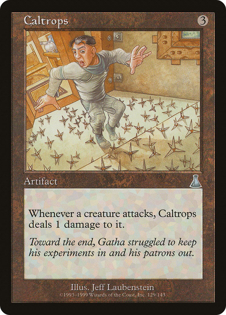 Caltrops (UDS-129) [Urza's Destiny] Foil