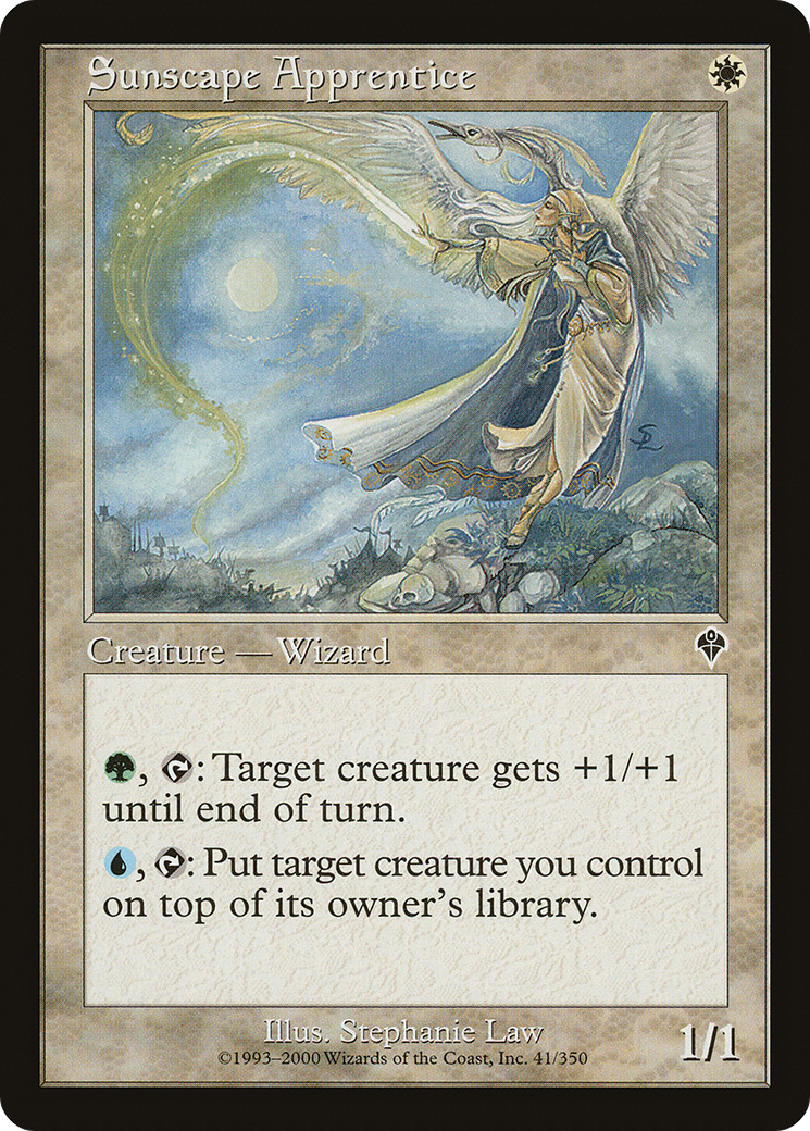 Sunscape Apprentice (INV-041) [Invasion] Foil