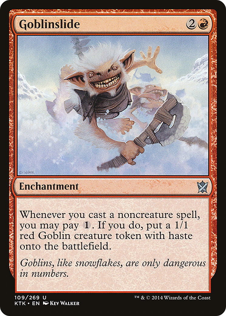Goblinslide (KTK-109) [Khans of Tarkir]