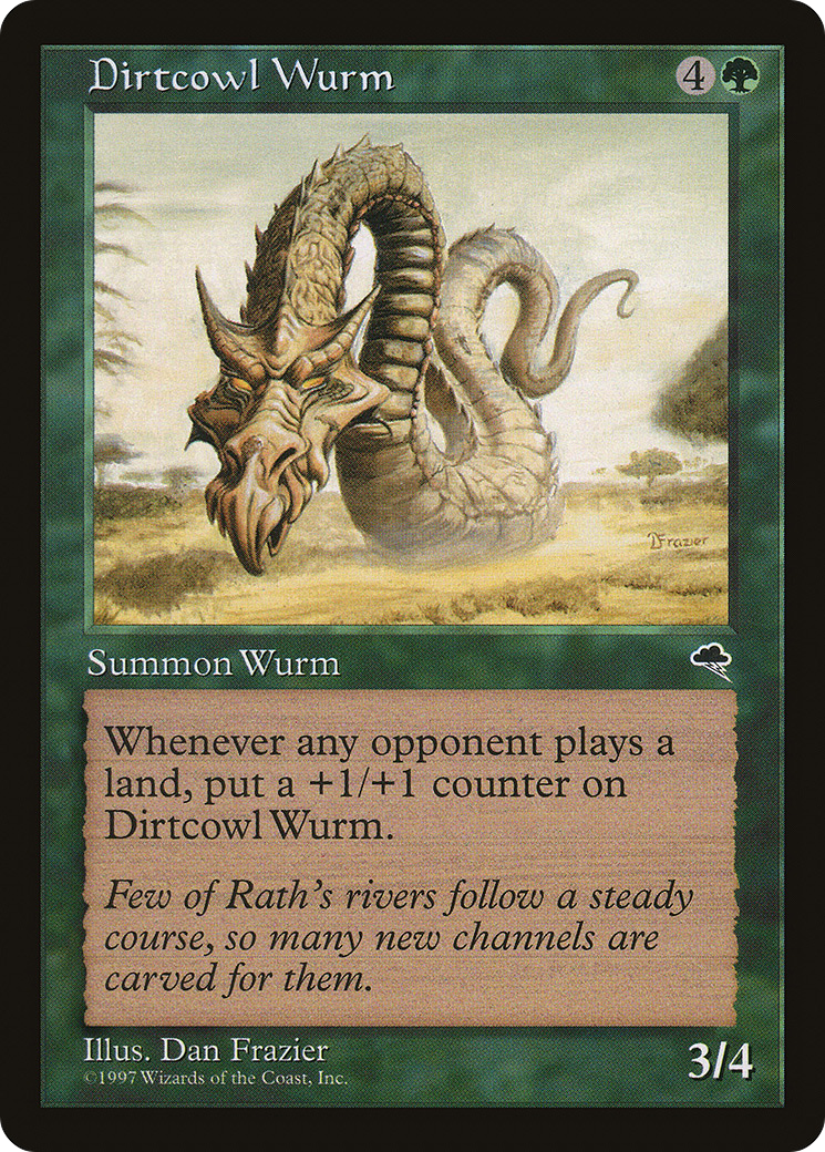 Dirtcowl Wurm (TMP-221) [Tempest]