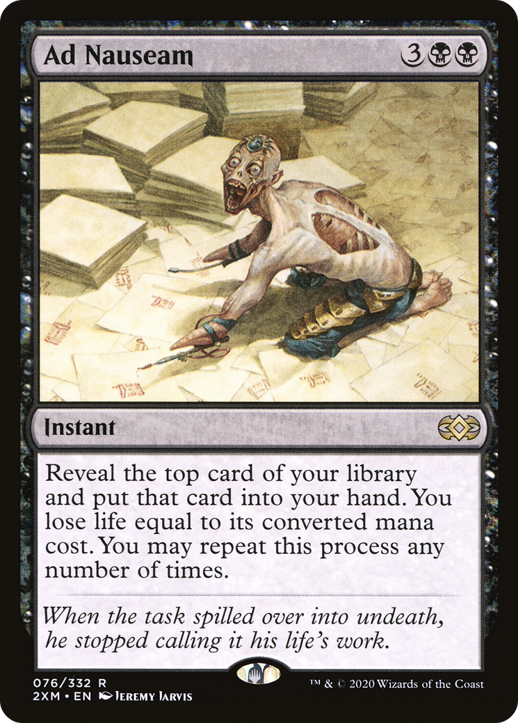 Ad Nauseam (2XM-076) [Double Masters] Foil
