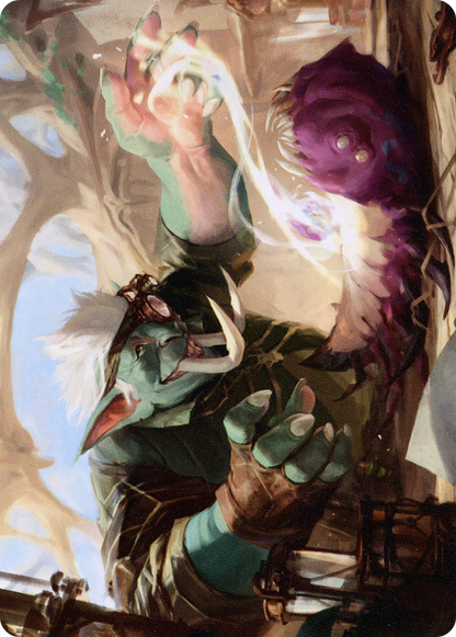 Novice Dissector // Novice Dissector (ASTX-009) (Borderless) [Strixhaven Art Series]