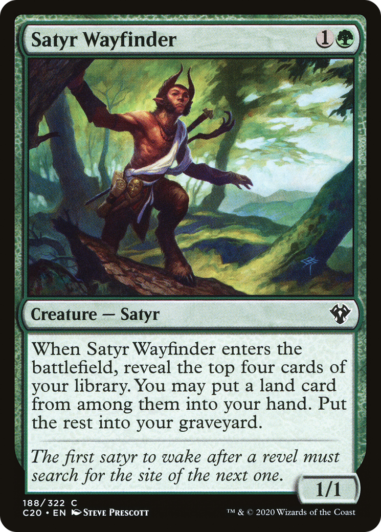 Satyr Wayfinder (C20-188) [Commander 2020]