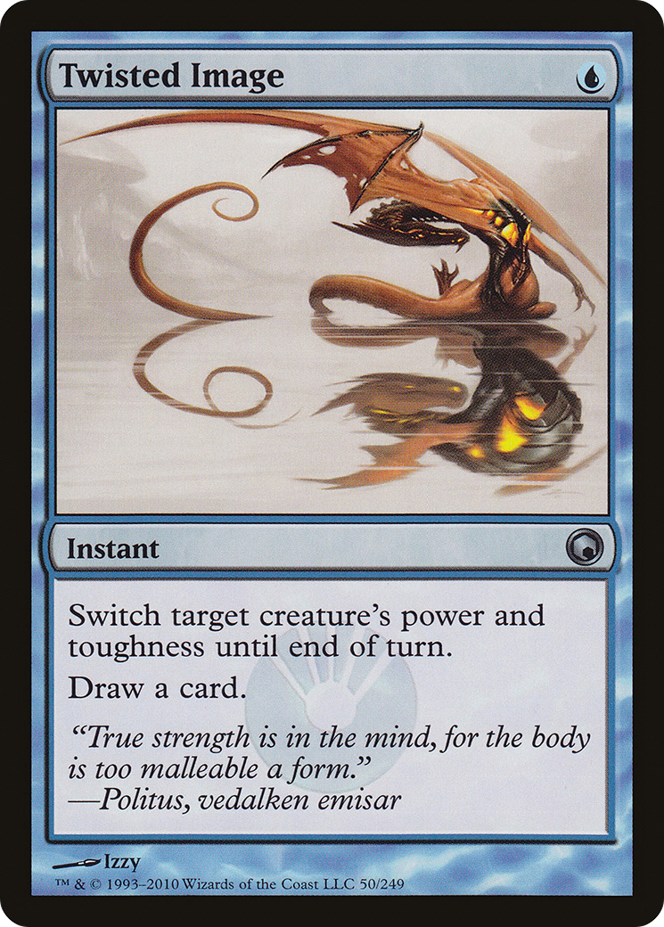 Twisted Image (SOM-050) [Scars of Mirrodin]
