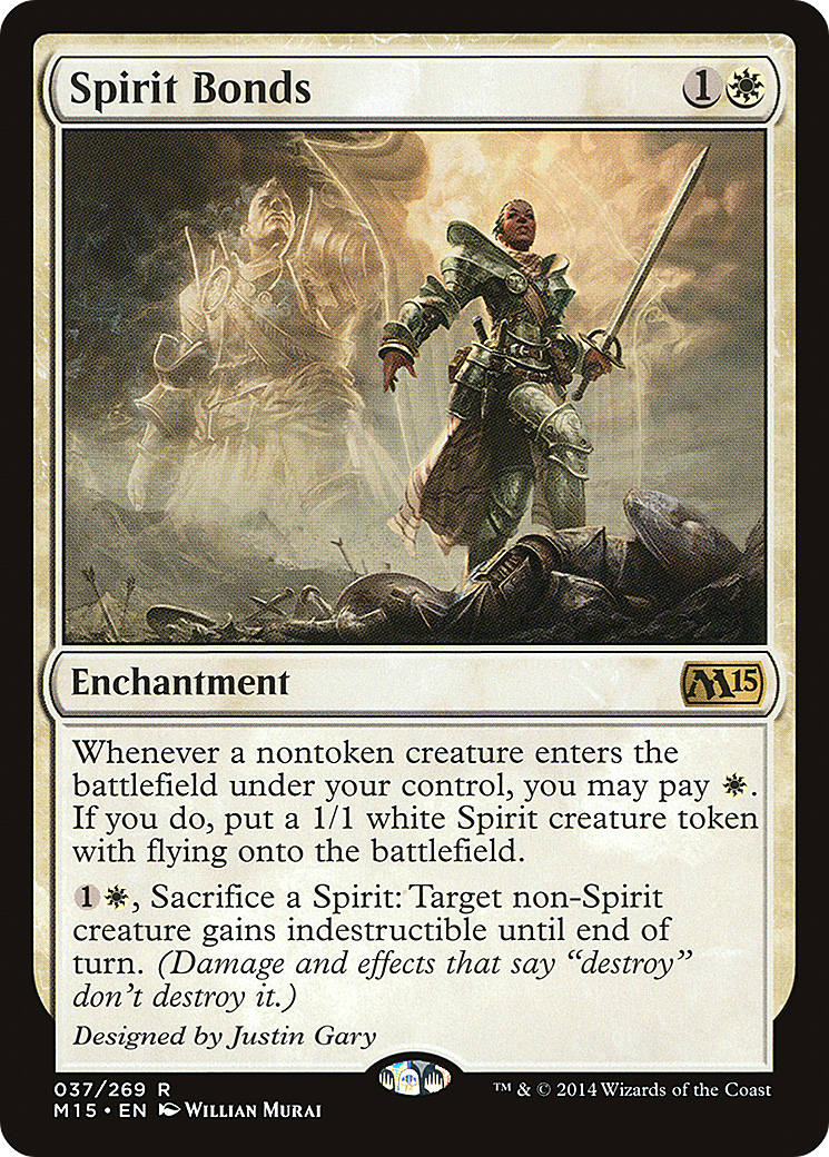 Spirit Bonds (M15-037) [Magic 2015] Foil